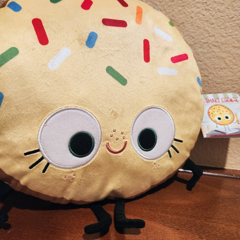 The Smart Cookie Character Book Buddy Plush